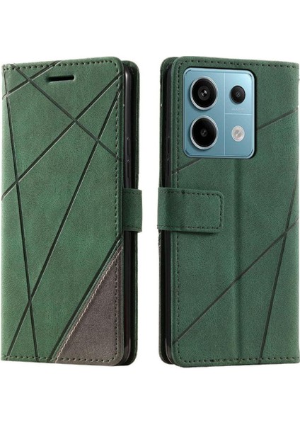 Xiaomi Redmi Not 13 Pro 5g Için Kılıf Cüzdan Çevir Folio Darbeye Pu Kart (Yurt Dışından)