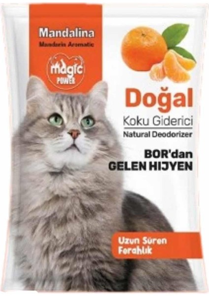 Magic Power Mandalina Kokulu Doğal Koku Giderici 25 gr