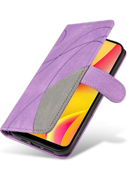 Kart Yuvası Standı Iki Renkli Realme C15 Kickstand Koruyucu Kılıf (Yurt Dışından) modelleri