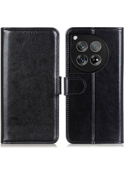 Oneplus 12 5g Flip Deri Desen Tasarımı Telefon Kılıfı (Yurt Dışından)