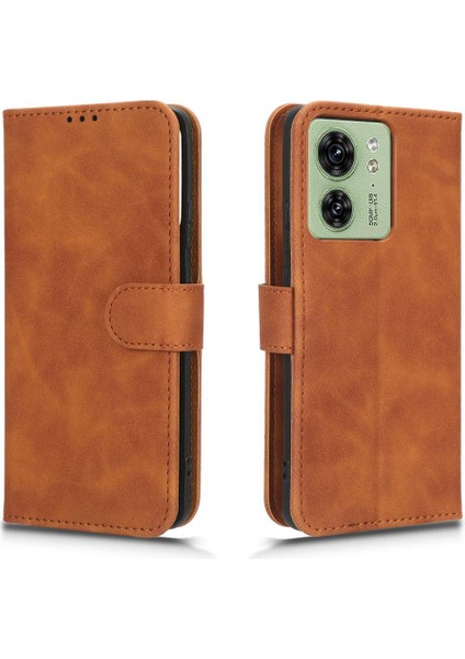 Motorola Moto Kenar 40 Için Kılıf Koruyucu Kapak Kart Tutucu ile Tam (Yurt Dışından)