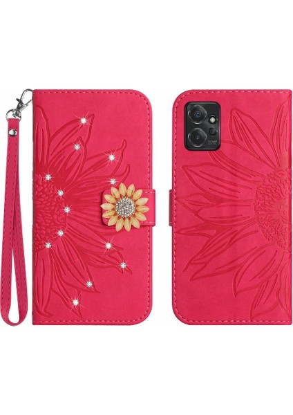 Motorola G Güç 2023 Telefon Kapak Kart Tutucu Pu Deri Flip Case (Yurt Dışından)