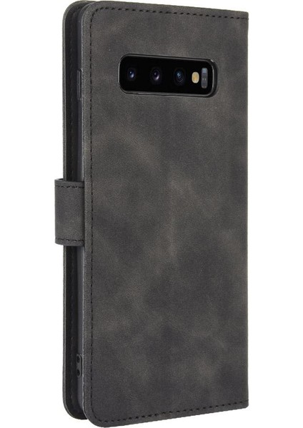 Samsung Galaxy S10 Artı Kart Tutucu Kickstand Kart Kapağı ile (Yurt Dışından)
