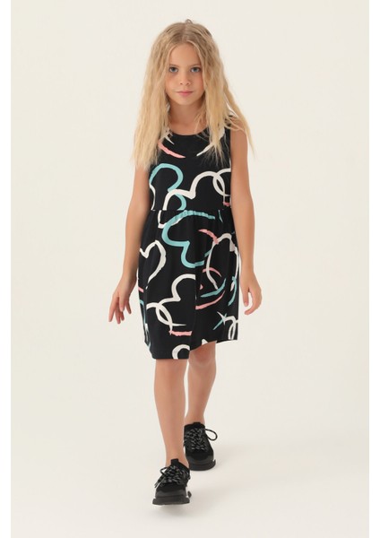 Kız Çocuk Siyah Elbise