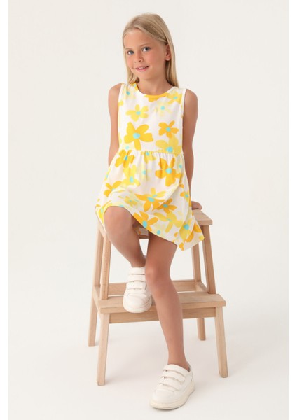 Kız Çocuk Sarı Elbise