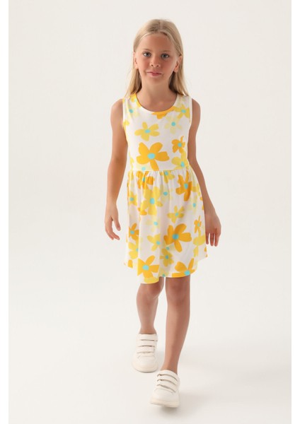 Kız Çocuk Sarı Elbise modelleri