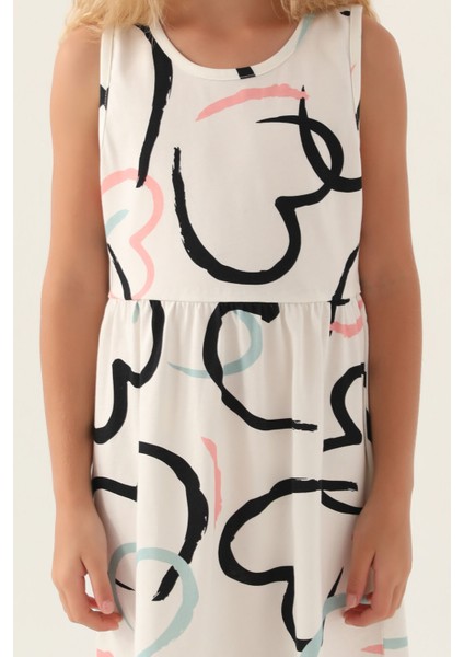 Kız Çocuk Krem Elbise fırsatları