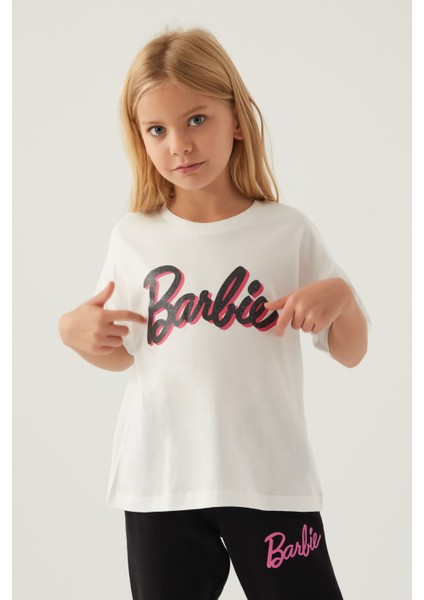Kız Çocuk Krem Tshirt