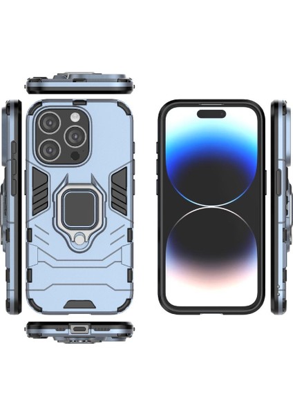 IPhone 15 Için Kılıf Pro Max Kickstand 360 &deg; Dönen Halka Askeri Damla Kapak (Yurt Dışından) fiyatları