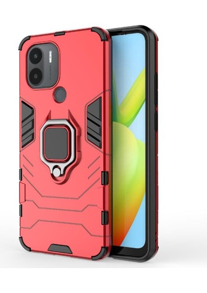 Xiaomi Redmi A1 Artı Kickstand Darbeye Kapak 360 &deg; Dönen Halka (Yurt Dışından)