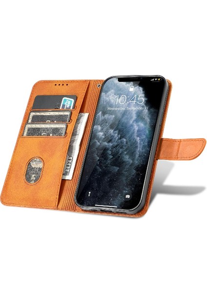 Xiaomi Poco M6 Pro 4g Kart Ekleme Deri Folio Flip Case (Yurt Dışından)