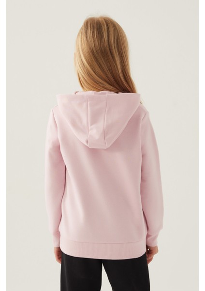 Kız Çocuk Pembe Sweatshirt