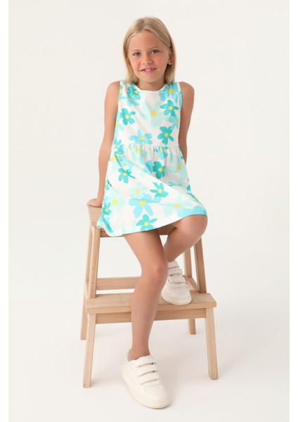 Kız Çocuk Turkuaz Elbise fiyatları
