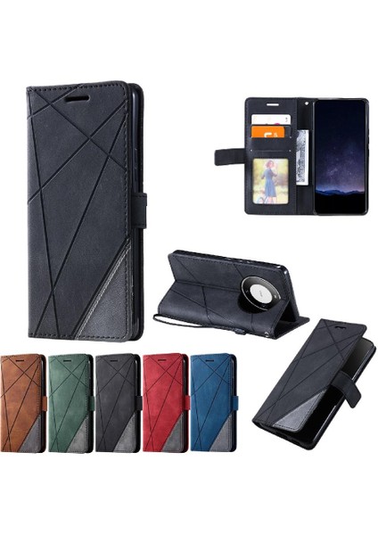 Huawei Mate 60 Için Kılıf Pro Pu Deri Darbeye Cüzdan Flip Folio Kart (Yurt Dışından)