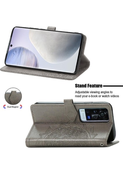Vıvo X60 Pro Kılıf Için Kılıf Zarif Desen Darbeye Basit (Yurt Dışından) modelleri