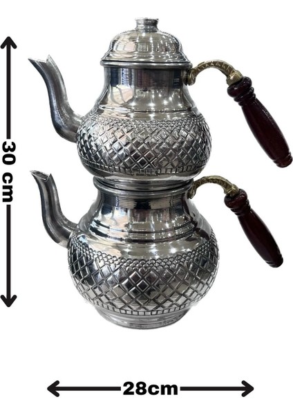 Bakır Görünümlü Alüminyum Çaydanlık