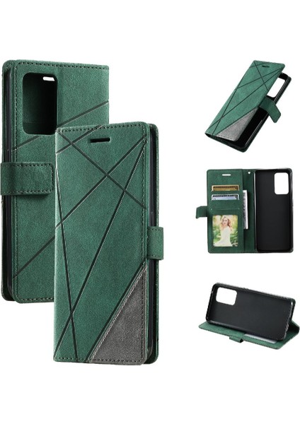 Oppo Oppo 7 5g Darbeye Dayanıklı Manyetik Cüzdan Flip Için Kılıf Folio Kart Tutucu (Yurt Dışından)