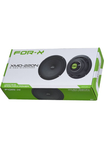 20 cm 300W Neodium Midrange Oto Hoparlör XMD-220 N fırsatları