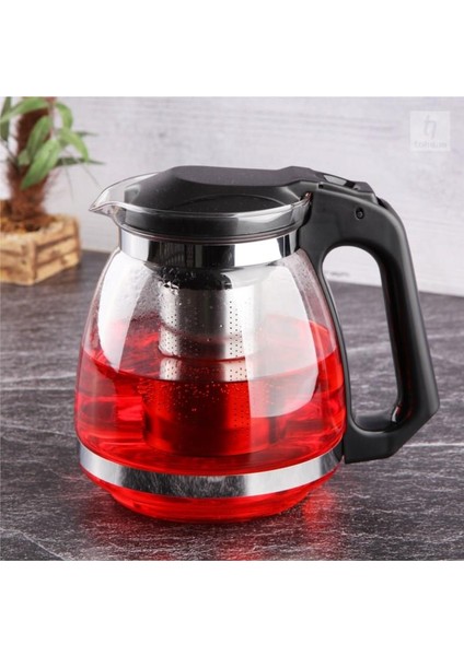 Süzgeçli Cam Demlik 1500 Ml. Tepa Pot