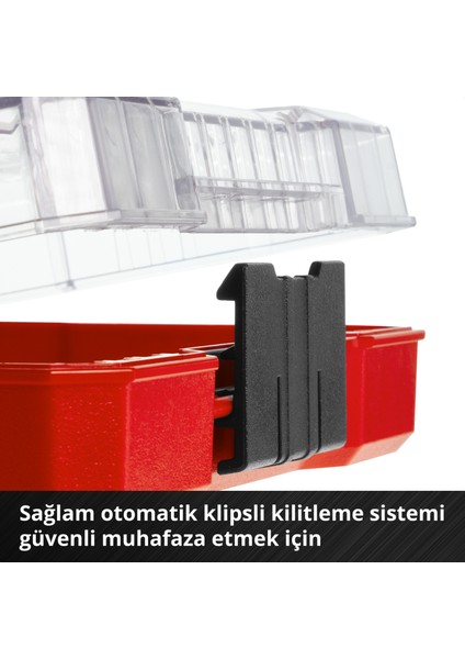 M-CASE 42 Parça Uç Seti (25 Mm Uçlar, 50 Mm Uçlar, Manyetik Tutucu, Lokma Uç, Hızlı Değiştirilebilir Uç Tutucu, Saklama Kutusu Dahil)