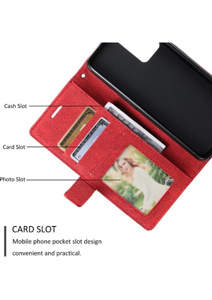 Oppo Bulmak Için Kılıf X5 Lite Darbeye Cüzdan Flip Folio Pu Deri Kart (Yurt Dışından)