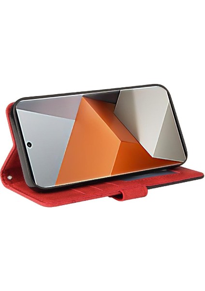 Xiaomi Redmi Not Için Kılıf 13 Pro Artı Kart Yuvası Standı ile Pu Deri (Yurt Dışından) fiyatları