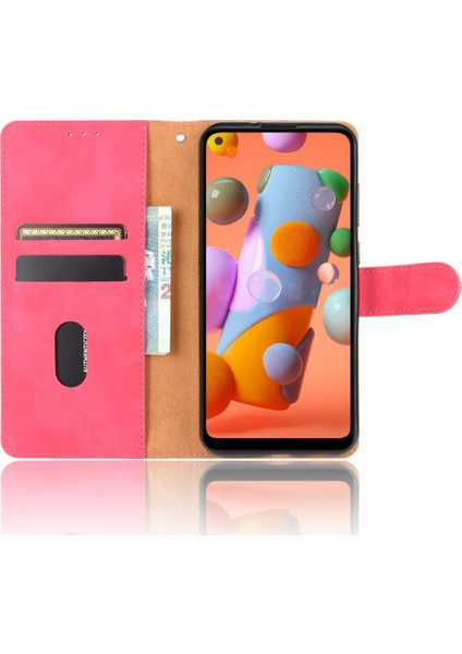 Kart Tutucu Kickstand Koruyucu Kapak ile Samsung Galaxy A11 Için Kılıf (Yurt Dışından) indirimleri