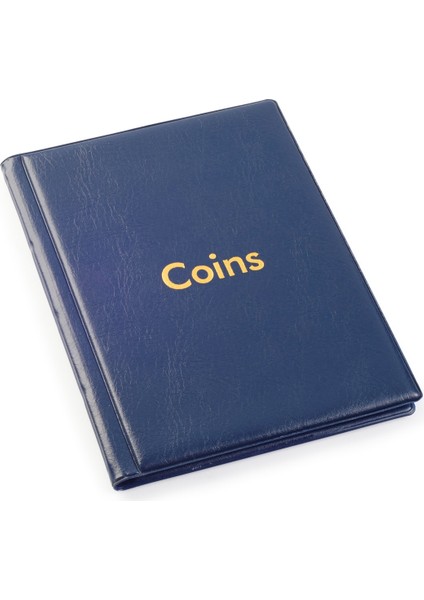 Koleksiyon Market,teksöz Madeni Para ALBÜMÜ,COINS,120 Para Kapasiteli Lacivert modelleri