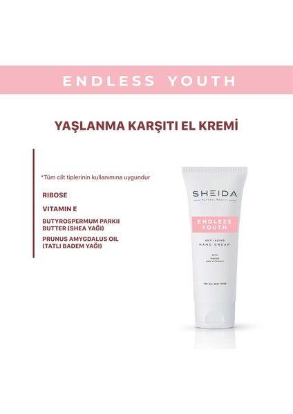 Endless Youth Yaşlanma Karşıtı El Kremi 75ml