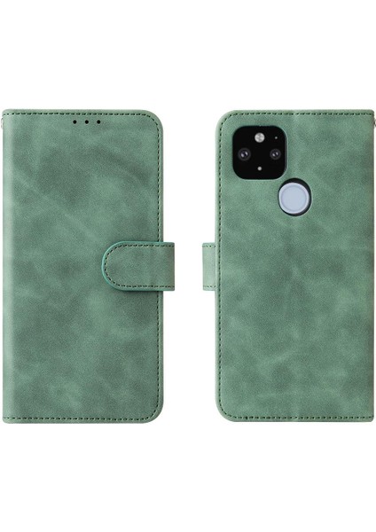Kart Tutucu Kickstand Koruyucu Kapak ile Google Pixel 5A Için Kılıf (Yurt Dışından)