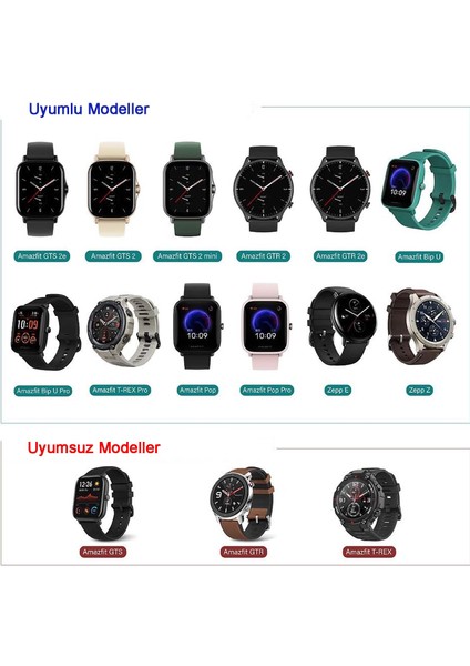 Amazfit Gtr 2, Gtr 2e, Gtr Mini, Gts 2, Gts 2e, Gts2/gts4 Mini Uyumlu Şarj Standı