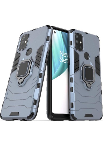 Oneplus Nord N10 5g Darbeye Kapak Için Kılıf 360 &deg; Dönen Halka Askeri (Yurt Dışından)