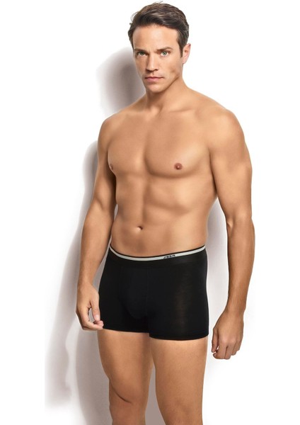 Erkek Mikromodal 3'lü Çok Renkli Boxer 243