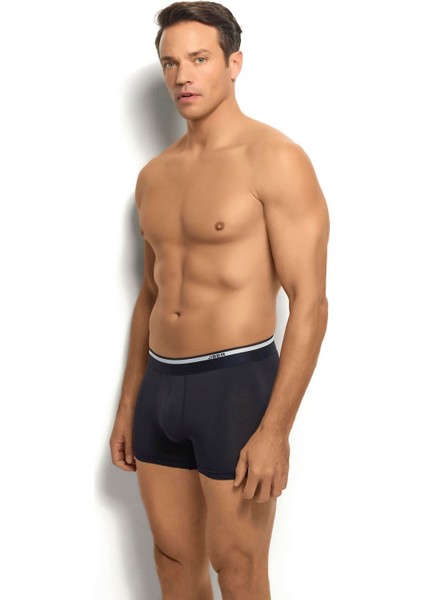 Erkek Mikromodal 3'lü Çok Renkli Boxer 243 modelleri
