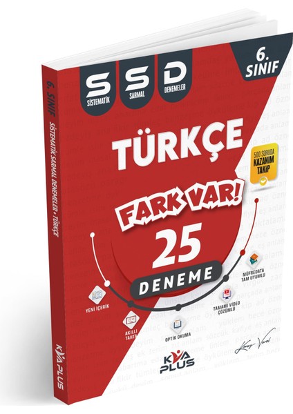 6. Sınıf 2023 Türkçe 25 Sistematik Sarmal Deneme