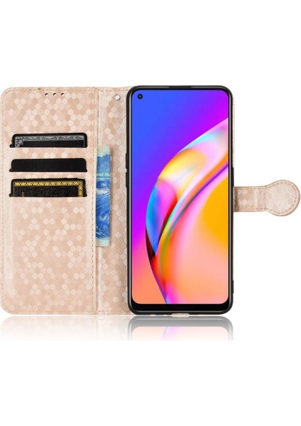 Oppo Case 5g Manyetik Toka Deri Cüzdan Kapak Için Kılıf Geometrik Desen (Yurt Dışından) fiyatları