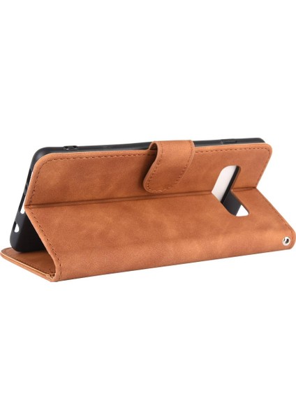 Samsung Galaxy S10 Artı Kart Tutucu Kickstand Kart Kapağı ile (Yurt Dışından)