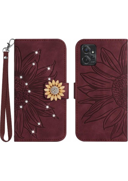 Motorola G Güç 2023 Telefon Kapak Kart Tutucu Pu Deri Flip Case (Yurt Dışından)