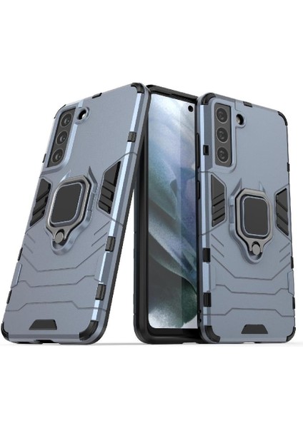 Samsung Galaxy S21 Fe 5g Için Kılıf 360 &deg; Dönen Halka Darbeye Kapak Damla (Yurt Dışından)