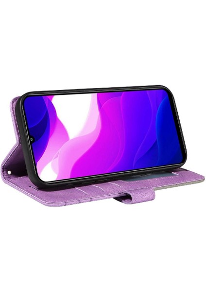 Kart Yuvası Standı Kickstand Koruyucu Pu Flip ile Xiaomi 10 Lite Için Kılıf (Yurt Dışından) indirimleri