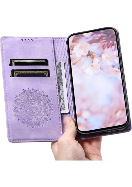 Samsung Galaxy A05S Kart Ekleme Tam Koruma Pu Deri Kılıf (Yurt Dışından) modelleri