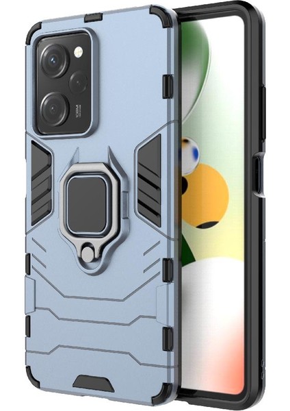 Xiaomi Poco X5 Pro 5g Kickstand Askeri Damla Koruma Kapağı Için Kılıf (Yurt Dışından)