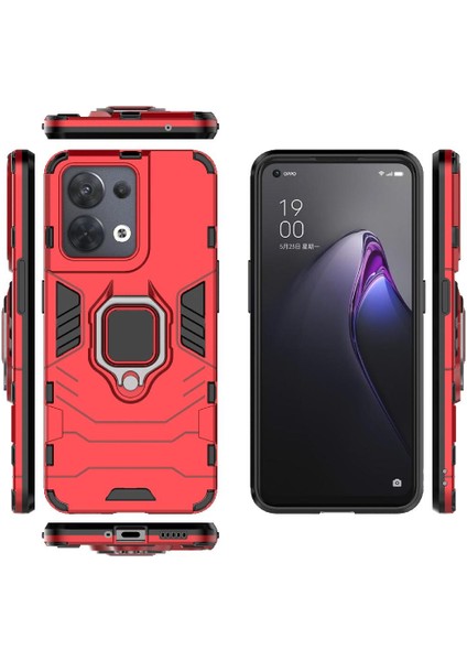 Oppo Oppo 8 5g Askeri Damla Koruma Darbeye Kapak Halkası Için Kılıf (Yurt Dışından) modelleri