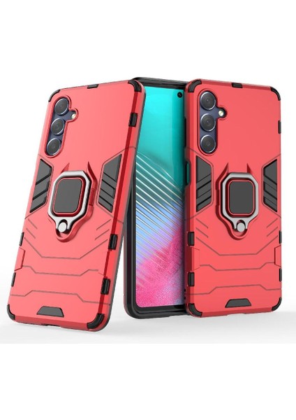 Samsung Galaxy M54 5g Için Kılıf 360 &deg; Dönen Halka Darbeye Kapak Askeri (Yurt Dışından)