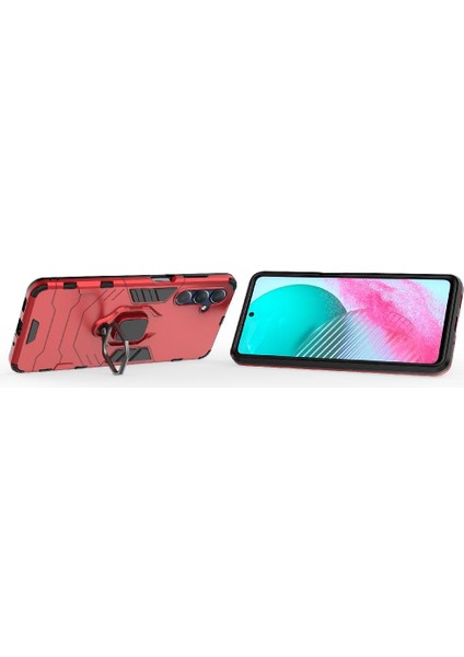 Samsung Galaxy M54 5g Için Kılıf 360 &deg; Dönen Halka Darbeye Kapak Askeri (Yurt Dışından) fiyatları