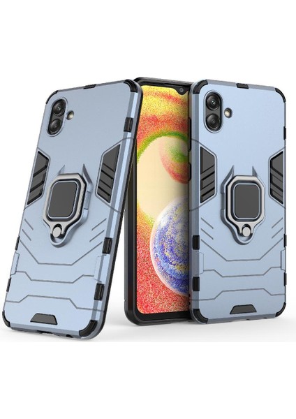 Samsung Galaxy A04 4g Kickstand Darbeye Kapak 360 &deg; Dönen (Yurt Dışından)