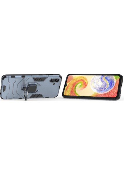 Samsung Galaxy A04 4g Kickstand Darbeye Kapak 360 &deg; Dönen (Yurt Dışından) modelleri
