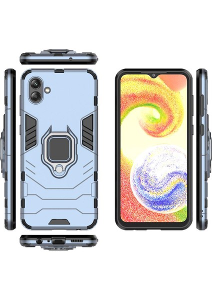 Samsung Galaxy A04 4g Kickstand Darbeye Kapak 360 &deg; Dönen (Yurt Dışından) fırsatları