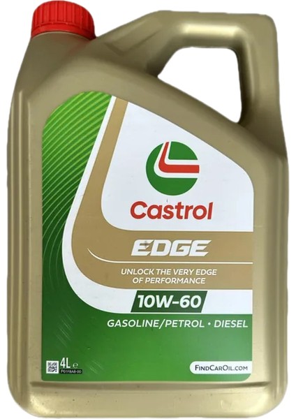 Edge Supercar 10W-60 4 Litre Motor Yağı ( Üretim Yılı: 2023 )