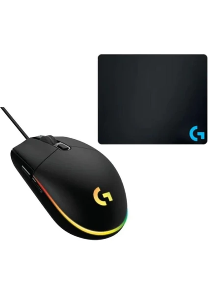 G102 Lightsync Oyuncu Mouse + Oem Mouse Pad (Medium)